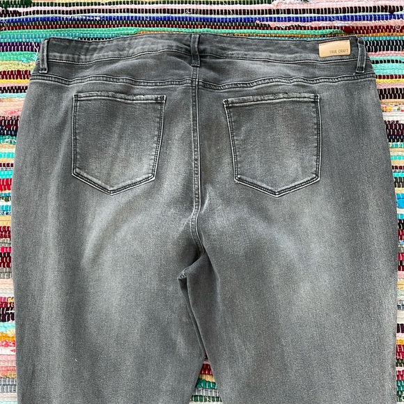 True Craft Gray Skinny Jeans-#1955+ - Picture 12 of 15